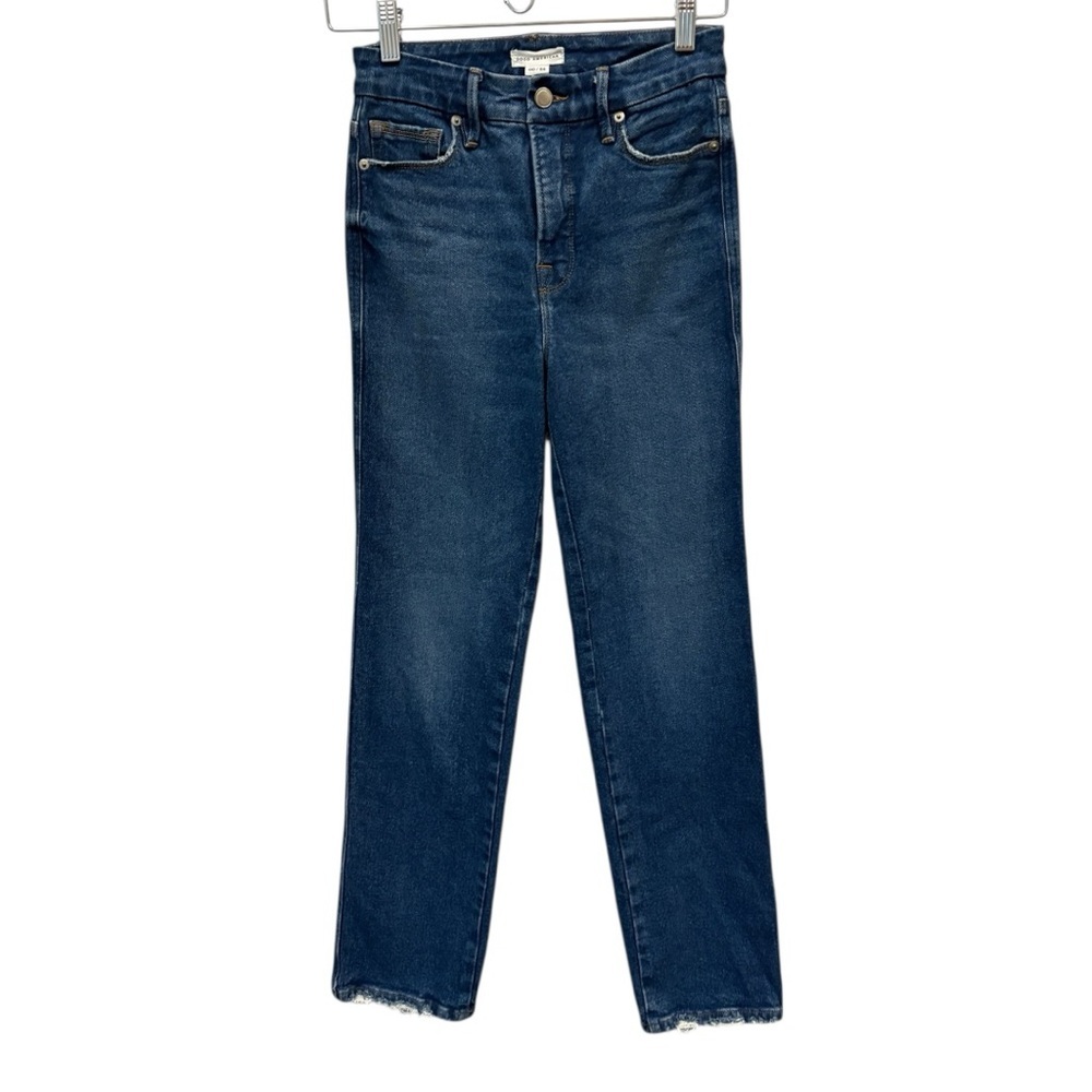 Good American Good Legs High RIse Straight Leg Jeans Size  24 US 00